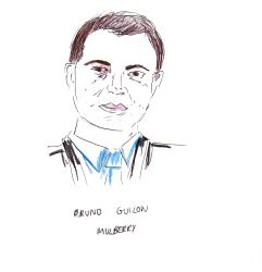 Bruno Guilon was the CEO of the Mulberry brand from 2012 to 2014. Bruno Guilon was the CEO of the Mulberry brand from 2012 to 2014.